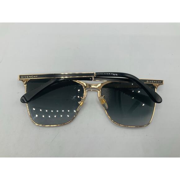 Pre-Owned Givenchy GV7140 Sunglasses- Black/Gold